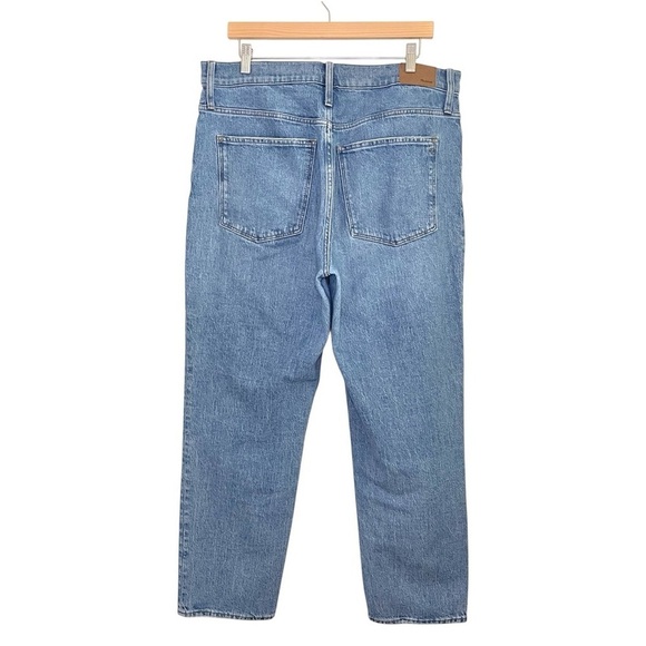 Madewell Perfect Vintage Straight Jean High Waist Heritage Stretch Denim Hoye 32 - Picture 6 of 15